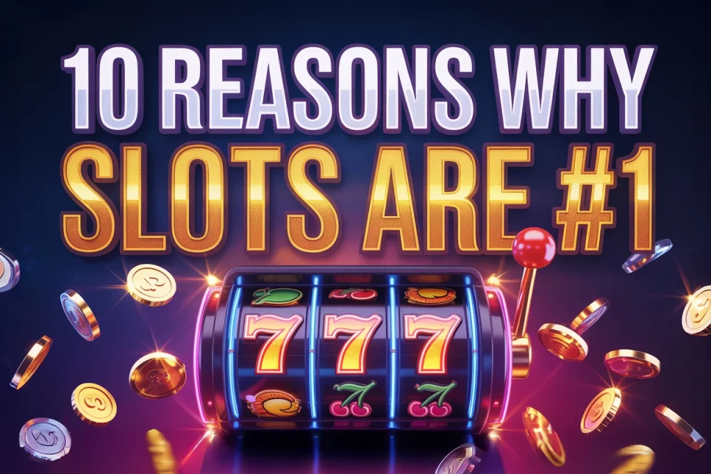 Slots are the most popular game